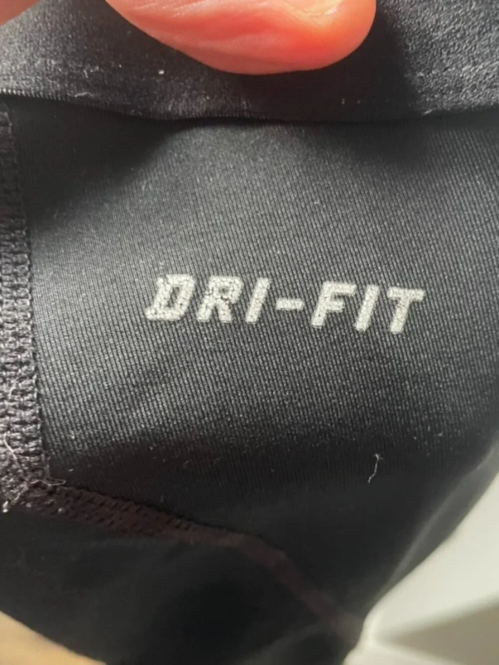 Nike Pro Black Dri Fit Cropped Leggings Womens Athletic Workout Tights Gym Small